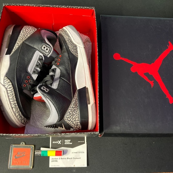 Jordan Retro 3 Black Cement 2018